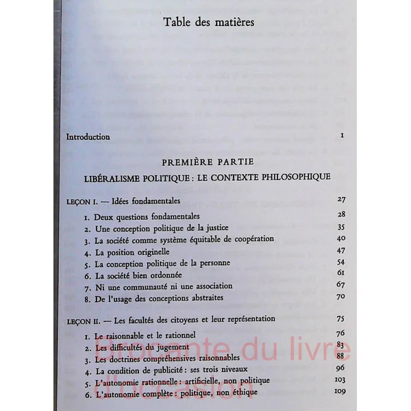 Libéralisme politique-