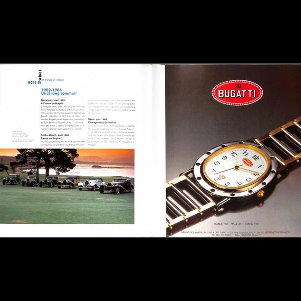 Livre Bugatti Journal d'une saga - Serge Bellu