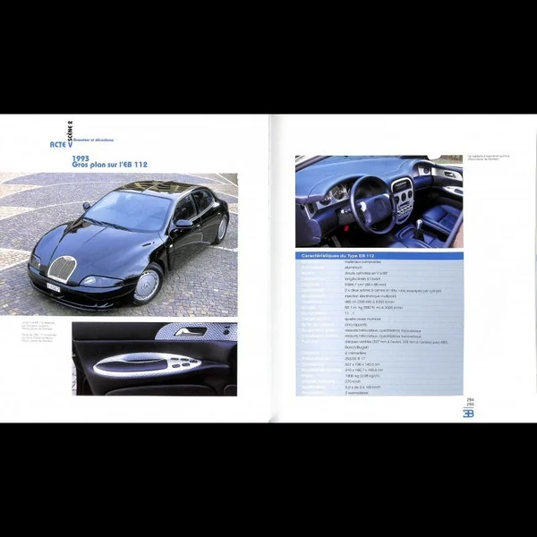 Livre Bugatti Journal d'une saga - Serge Bellu