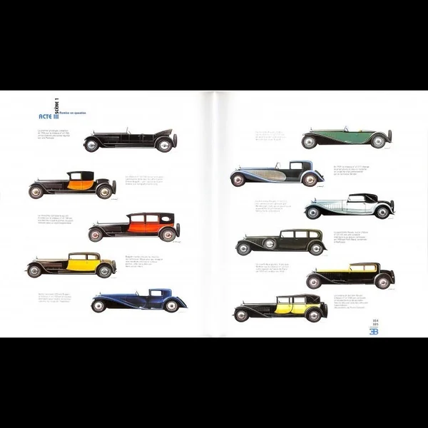 Livre Bugatti Journal d'une saga - Serge Bellu