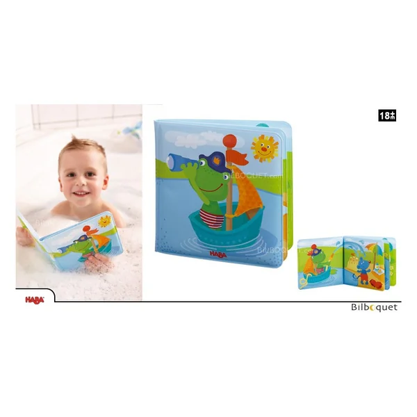 Livre de bain Capitaine grenouille - Haba