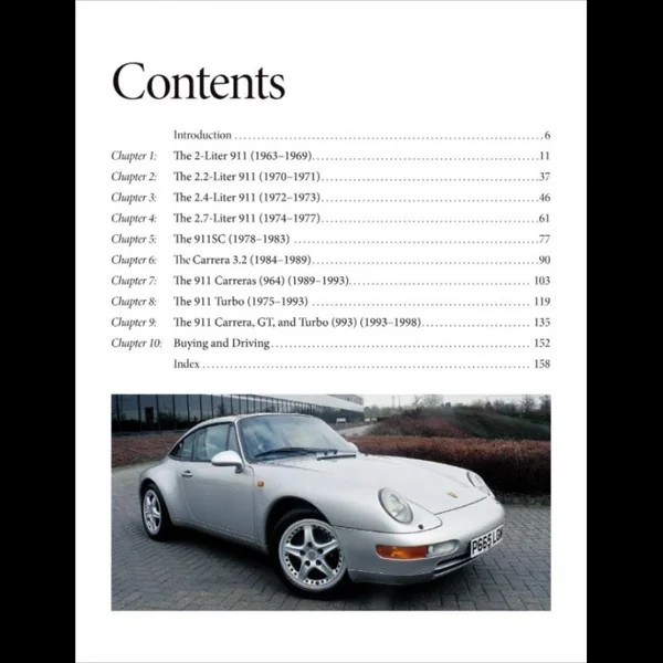 Livre Original Porsche 911 - 1964-1998