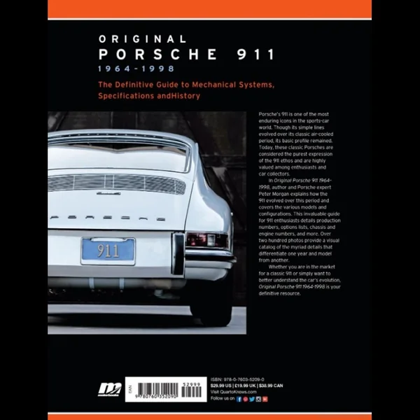 Livre Original Porsche 911 - 1964-1998