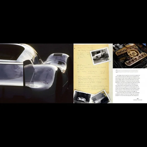 Livre Porsche 70 Years - There is No Substitute