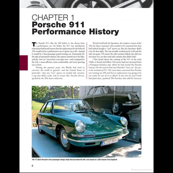 Livre Porsche 911 Performance Handbook - 1963-1998