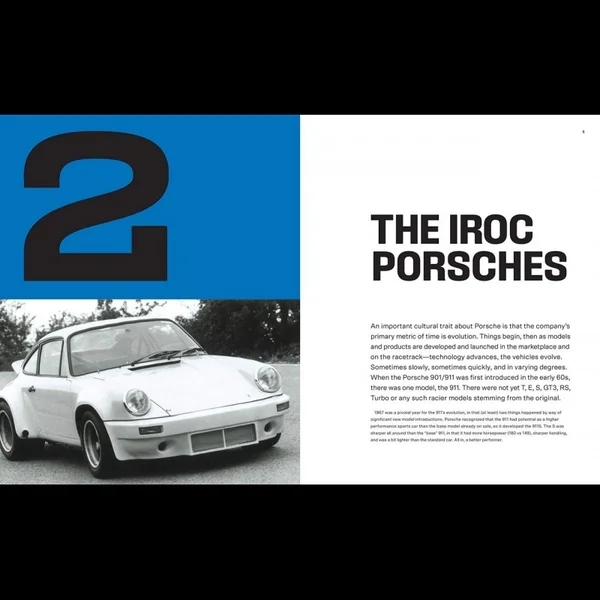 Livre The IROC Porsches - Matt Stone
