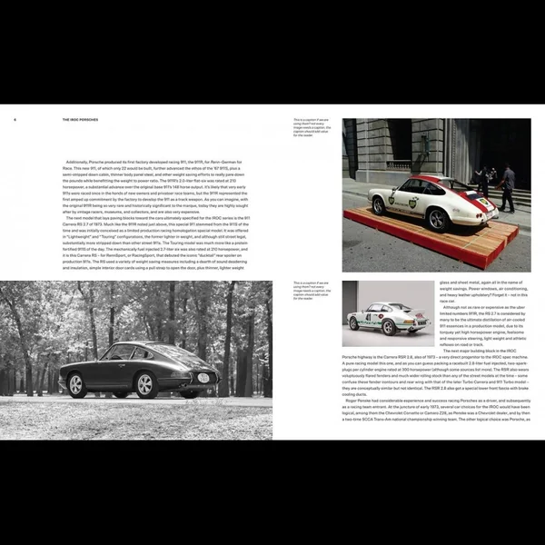 Livre The IROC Porsches - Matt Stone
