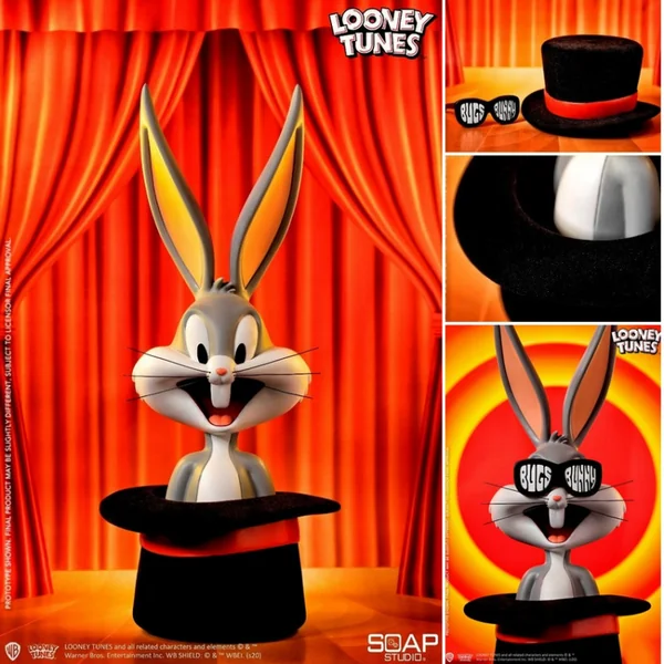 LOONEY TUNES Buste Bugs Bunny Top Hat Soap Studios