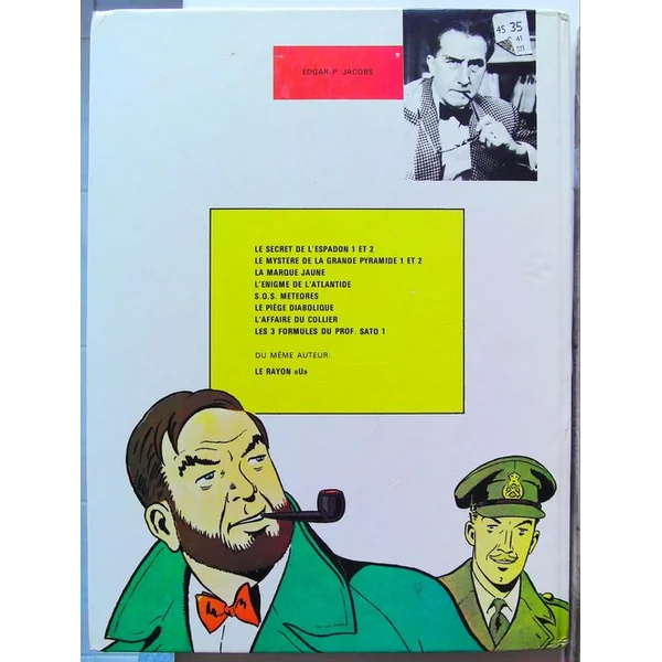 Lot 2 BD Le mystère de la grande pyramide Blake et Mortimer