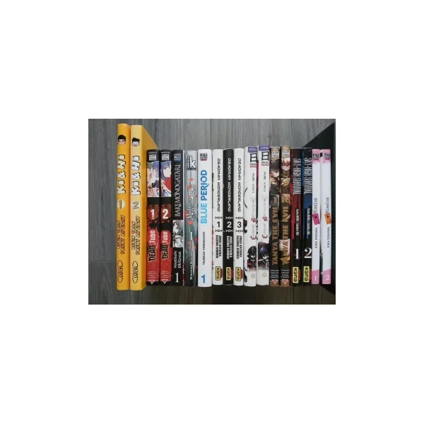 Lot de 18 mangas divers