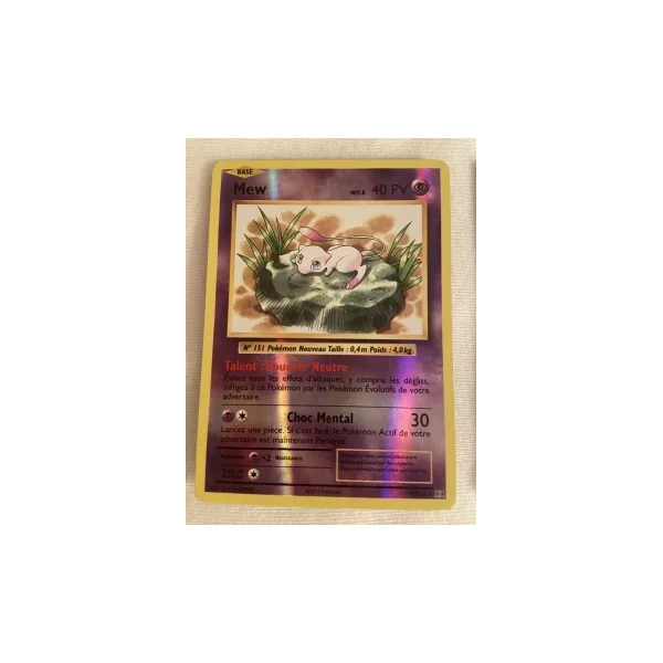 Lot de 2 mew carte pokemon
