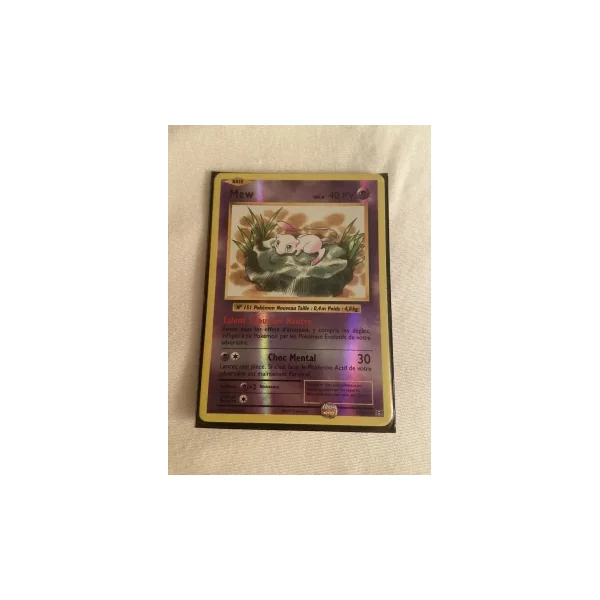 Lot de 2 mew carte pokemon