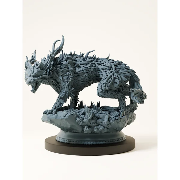 Loup géant féerique
