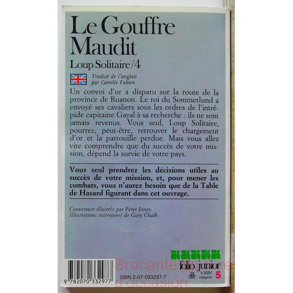 Loup Solitaire Tome 4 - Le Gouffre Maudit
