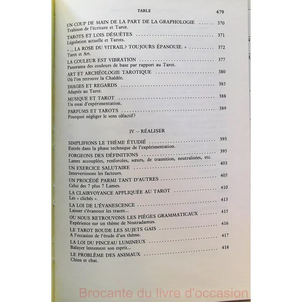 L'univers inconnu du tarot