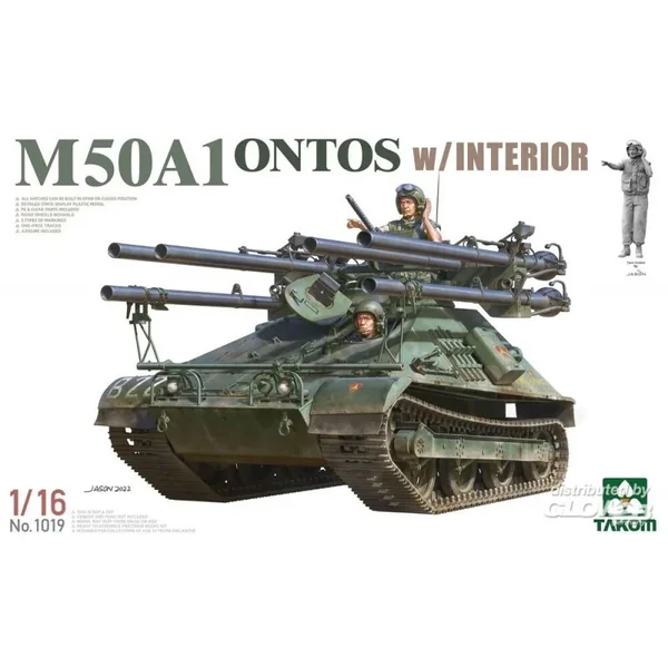 M50A1 ONTOS avec INTÉRIEUR
