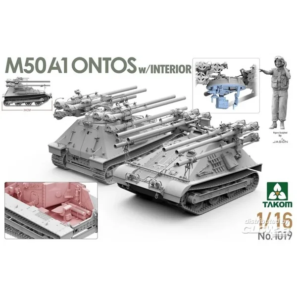 M50A1 ONTOS avec INTÉRIEUR