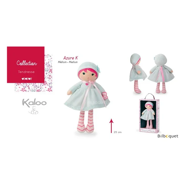 Ma premiere poupée Azure K - 25 cm - Tendresse Kaloo