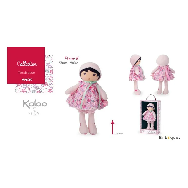 Ma premiere poupée Fleur K - 25 cm - Tendresse Kaloo