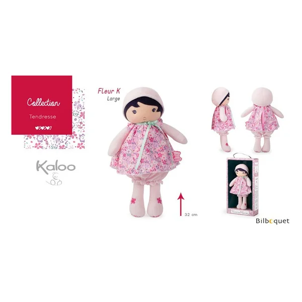 Ma premiere poupée Fleur K - 32 cm - Tendresse Kaloo