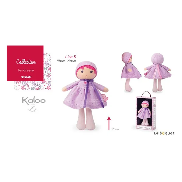Ma premiere poupée Lise K - 25 cm - Tendresse Kaloo