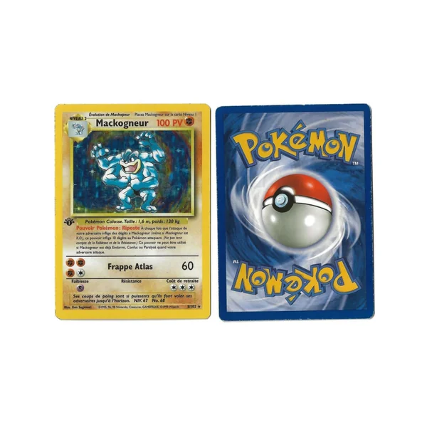 Mackogneur 8/102 Set de Base Holo 1st Français Voir Scan
