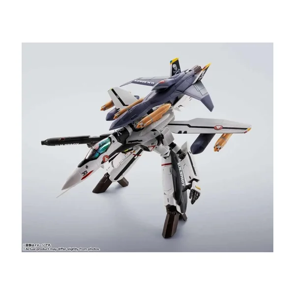 MACROSS - VF-0S Phoenix (QF-2200D-B Ghost) - Figurine Hi-Metal R 14cm