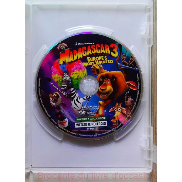 Madagascar Trilogie 3DVD