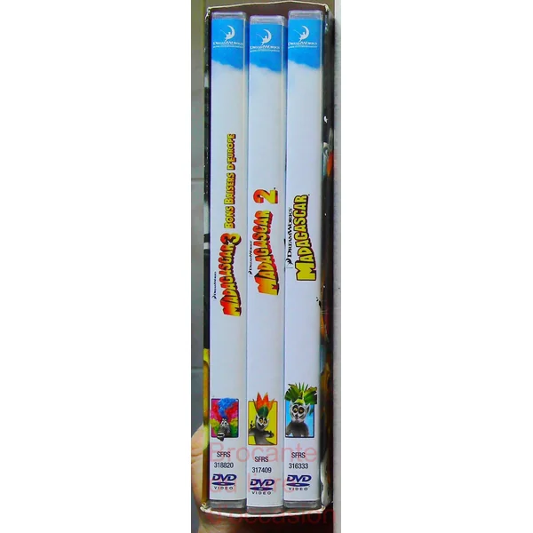 Madagascar Trilogie 3DVD