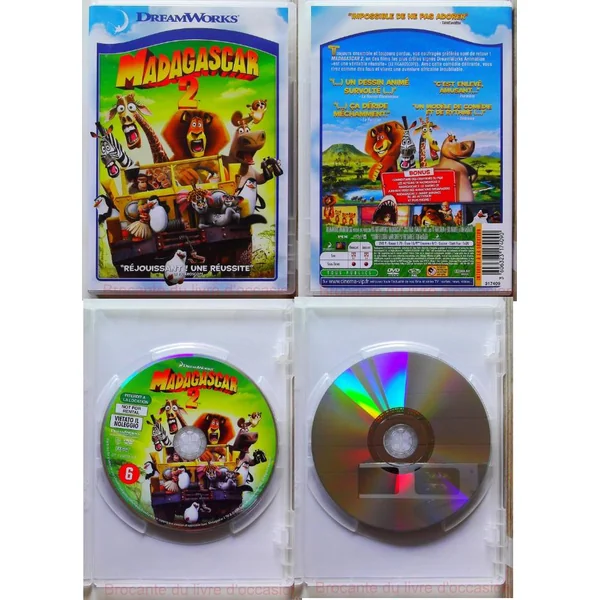 Madagascar Trilogie 3DVD