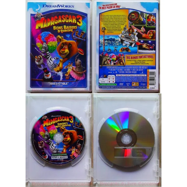Madagascar Trilogie 3DVD
