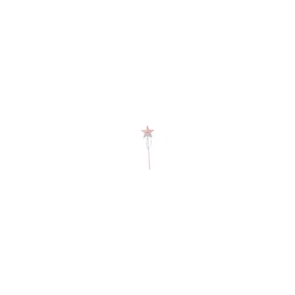 Magic wand Isabelle - pink star - accessory disguise child