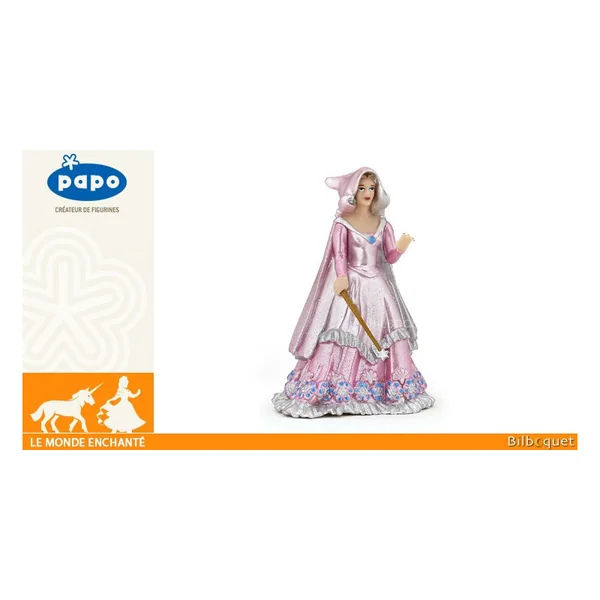 Magicienne rose - Figurine jouet