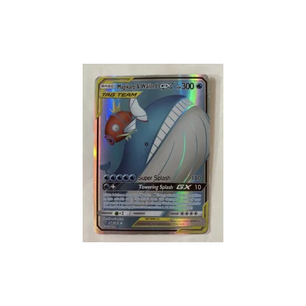 Magikarp & Wailord GX #160/181