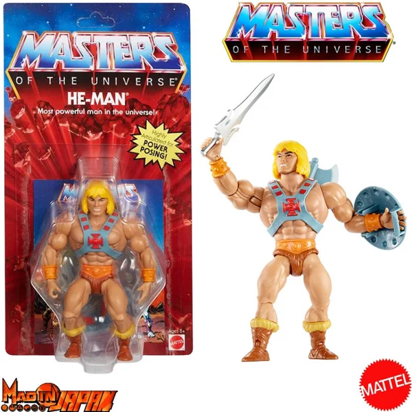 MAITRES DE L'UNIVERS Origins Figurine Musclor He-man Mattel