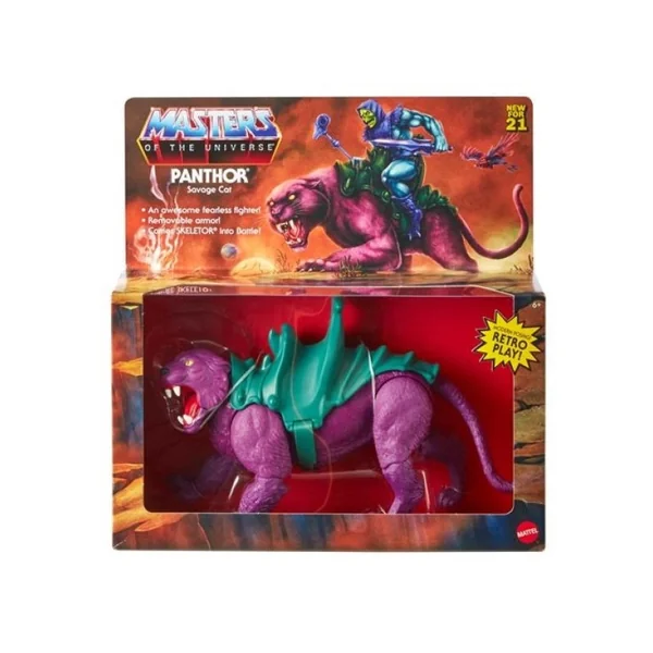 MAITRES DE L'UNIVERS Origins Figurine Panthor Mattel