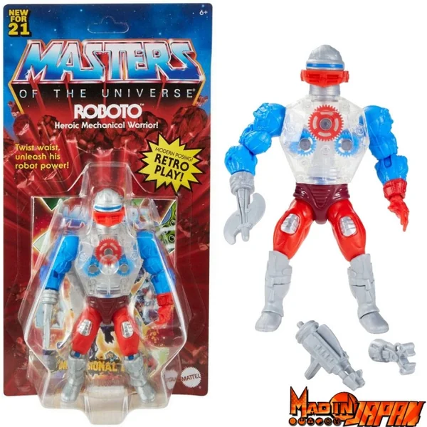 MAITRES DE L'UNIVERS Origins Figurine Roboto Mattel