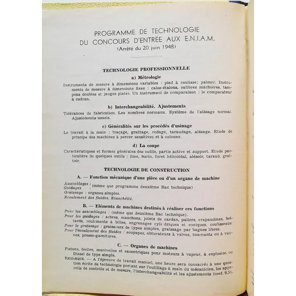 Manuel de technologie mathématiques-technique S. Berrens