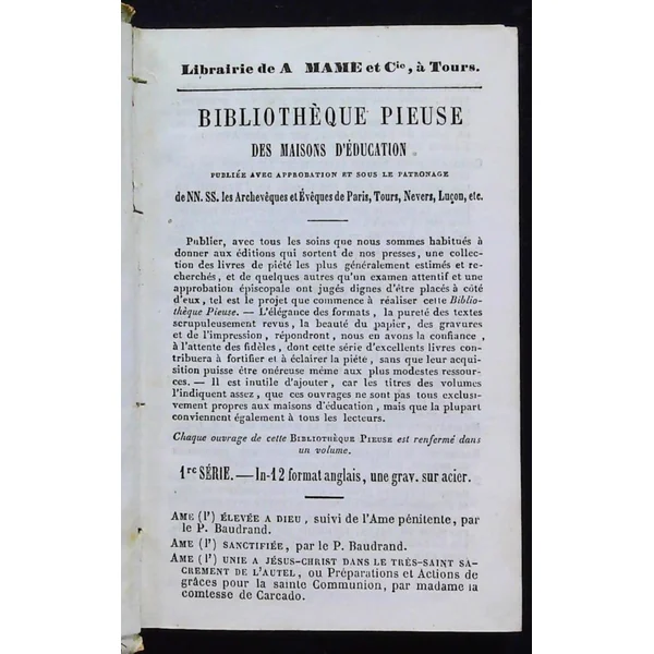 Manuel des associés à la propagation de la foi