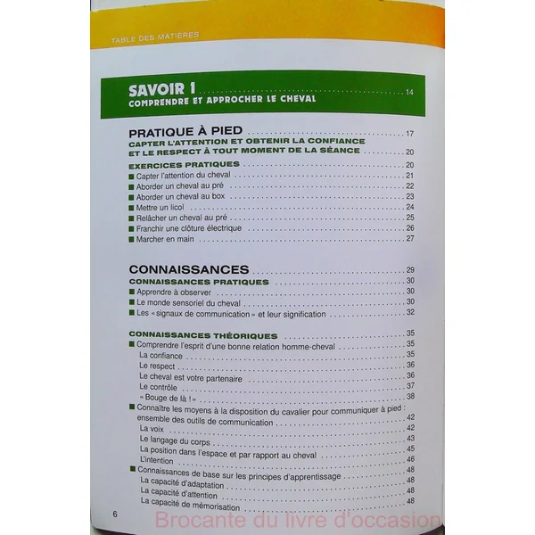 Manuel d'équitation éthologique - Savoirs 1, 2, 3, 4, 5