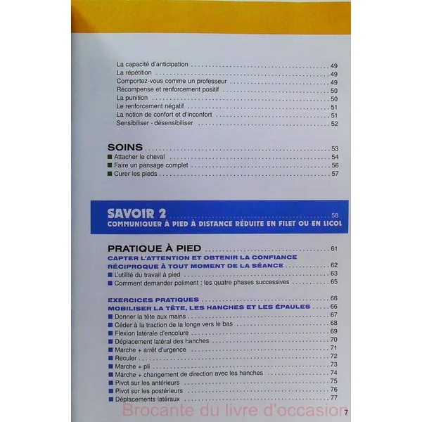Manuel d'équitation éthologique - Savoirs 1, 2, 3, 4, 5