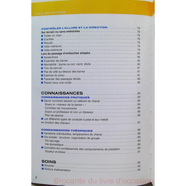 Manuel d'équitation éthologique - Savoirs 1, 2, 3, 4, 5