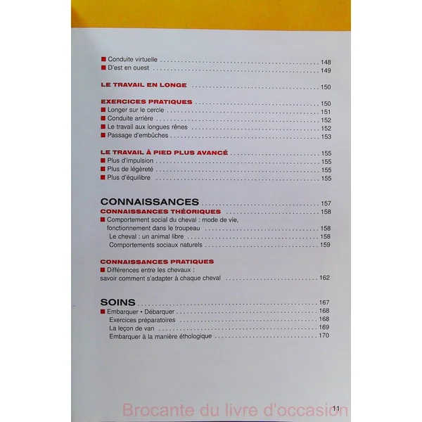 Manuel d'équitation éthologique - Savoirs 1, 2, 3, 4, 5