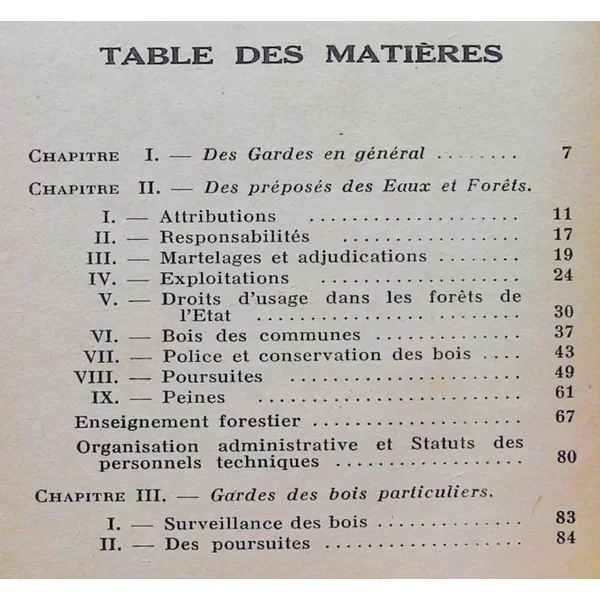Manuel pratique des Gardes