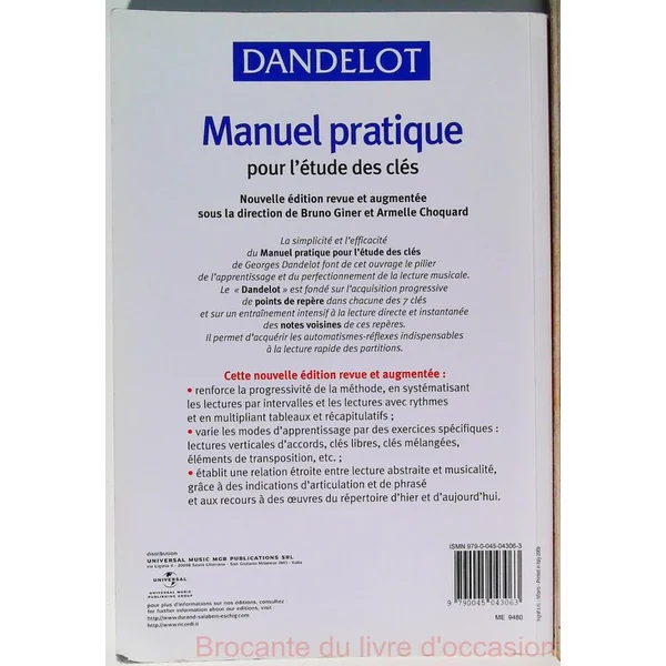 Manuel Pratique Pour L'Etude Des Cles(2)