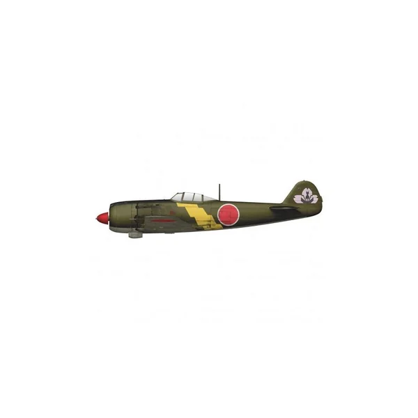 Maquette d’avion en plastique Ki-84 Hayate d’attaques spéciales 1:72