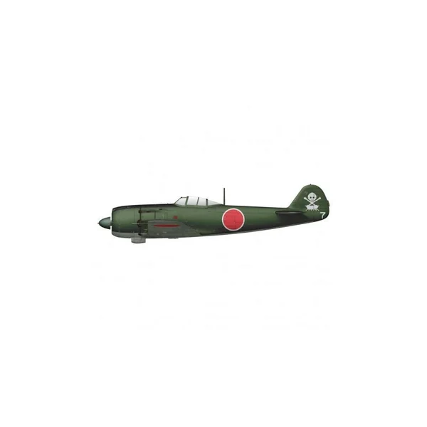 Maquette d’avion en plastique Ki-84 Hayate d’attaques spéciales 1:72