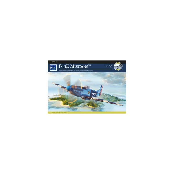 Maquette d’avion en plastique P-51K Mustang 1:72