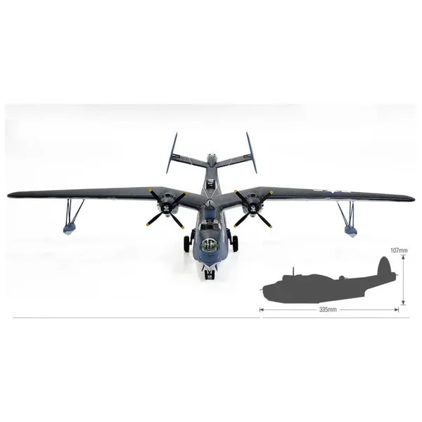 Maquette d’avion en plastique USN PBM-5A Mariner 1:72