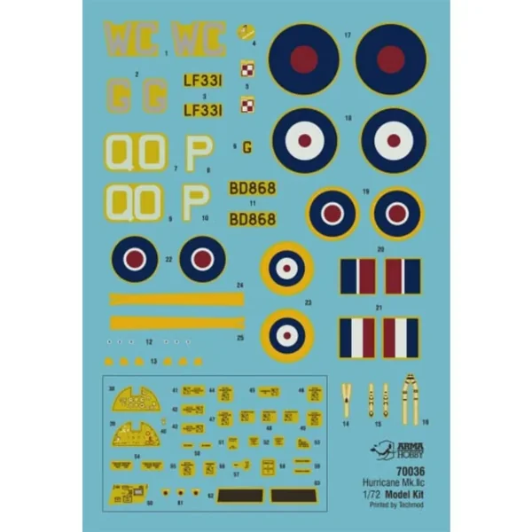 Maquette Hurricane Mk IIc